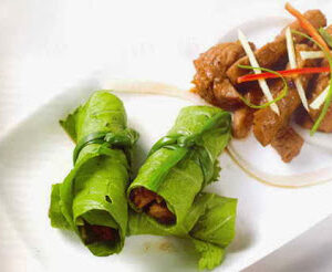 Món ăn ngon: Bò cuốn cải xanh