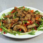 thịt dê xào lăn kiểu miền Bắc