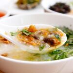 Cháo sò huyết