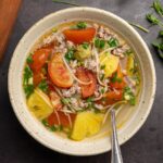 Canh cà chua thịt băm