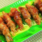 Đà điểu cuộn nam kim châm