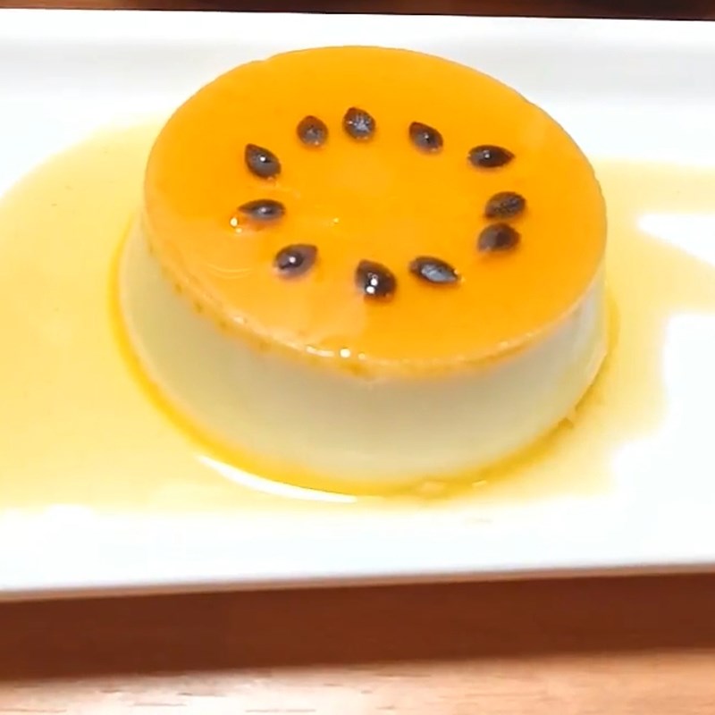 Flan chanh dây