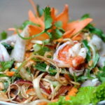 Nộm hoa chuối tôm thịt
