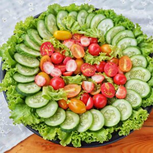 Salad cà chua dưa chuột