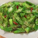 Đậu bắp xào sa tế